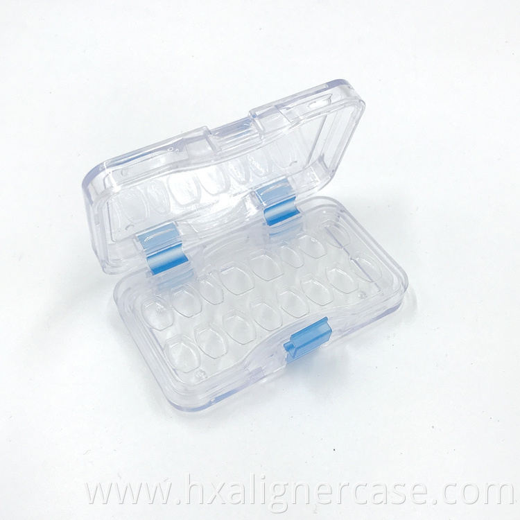 Denture Membrane Bath Boxes With Net Retainer Storage Cases Plastic Membrane Box